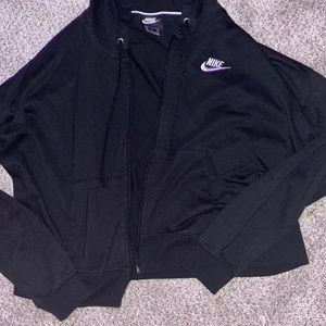 women’s full-zip hoodie nike sports club fleece